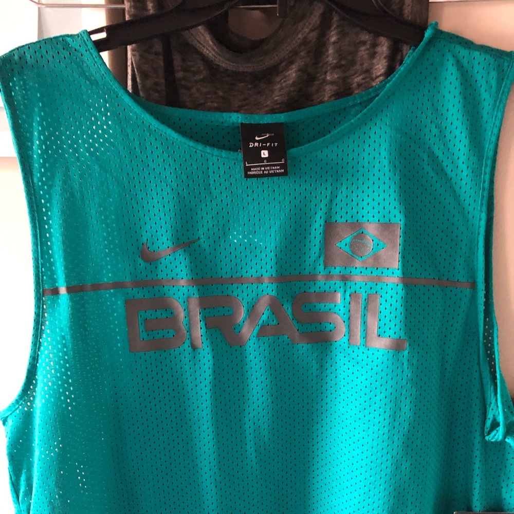 Nike crop top, Brazil Jersey